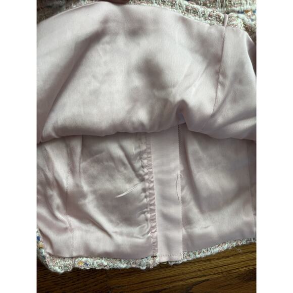 For Love & Lemons Dionne Tweed Jacket & Mini Dress Size S New - Picture 4 of 10